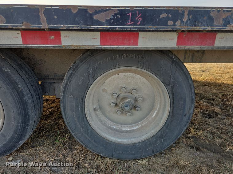 image for item DW3864 2018 Rice Trailer Company 1500 SLE tilt deck equipment trailer