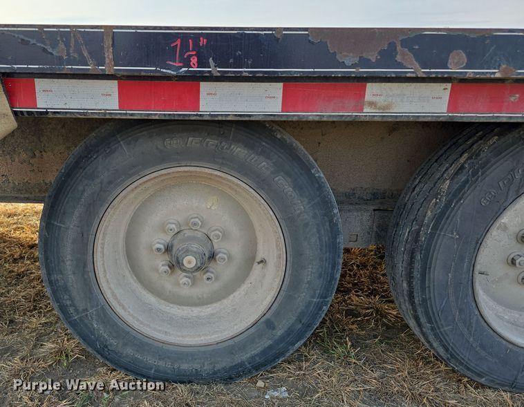 image for item DW3864 2018 Rice Trailer Company 1500 SLE tilt deck equipment trailer