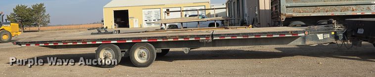 image for item DW3867 2017 Rice Trailer Company tilt deck equipment trailer