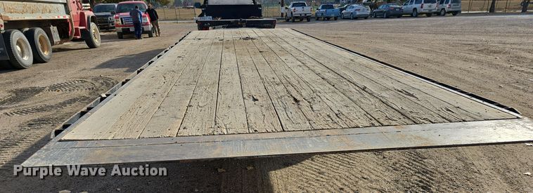 image for item DW3867 2017 Rice Trailer Company tilt deck equipment trailer