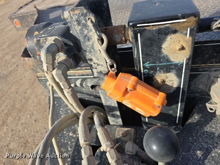 image for item DW3867 2017 Rice Trailer Company tilt deck equipment trailer