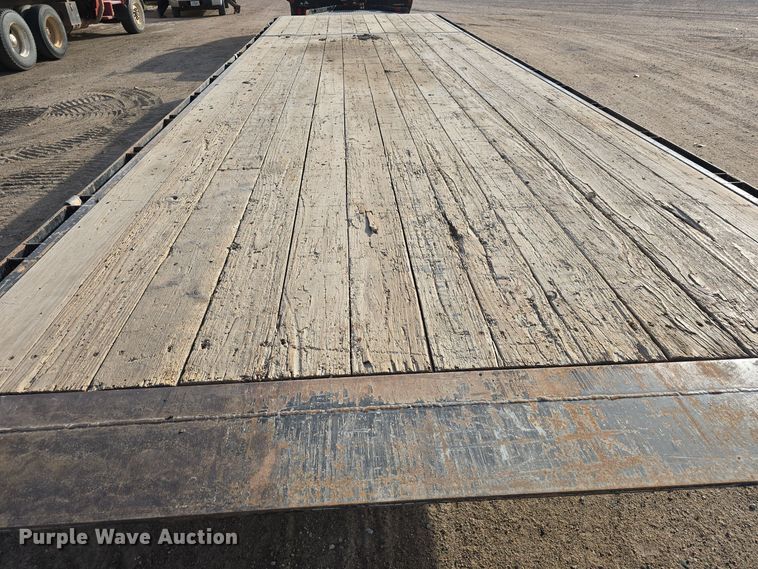 image for item DW3867 2017 Rice Trailer Company tilt deck equipment trailer