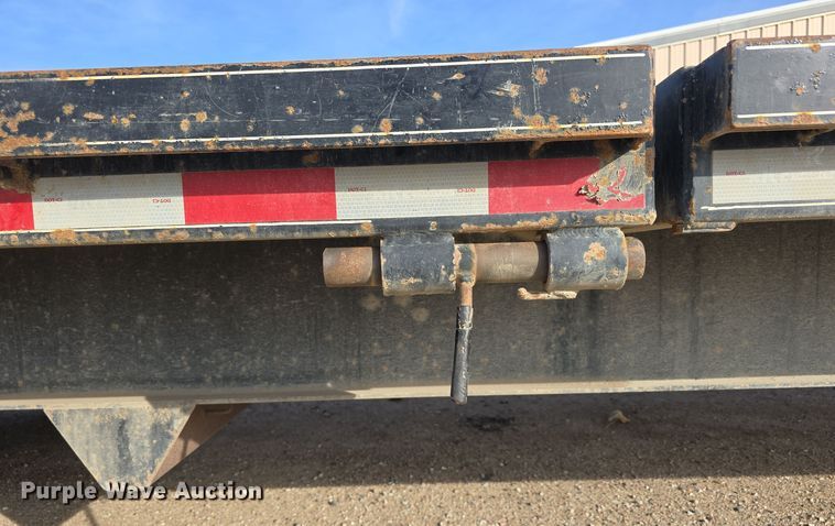 image for item DW3867 2017 Rice Trailer Company tilt deck equipment trailer