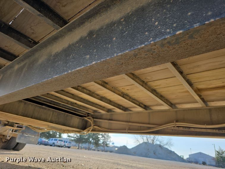 image for item DW3867 2017 Rice Trailer Company tilt deck equipment trailer