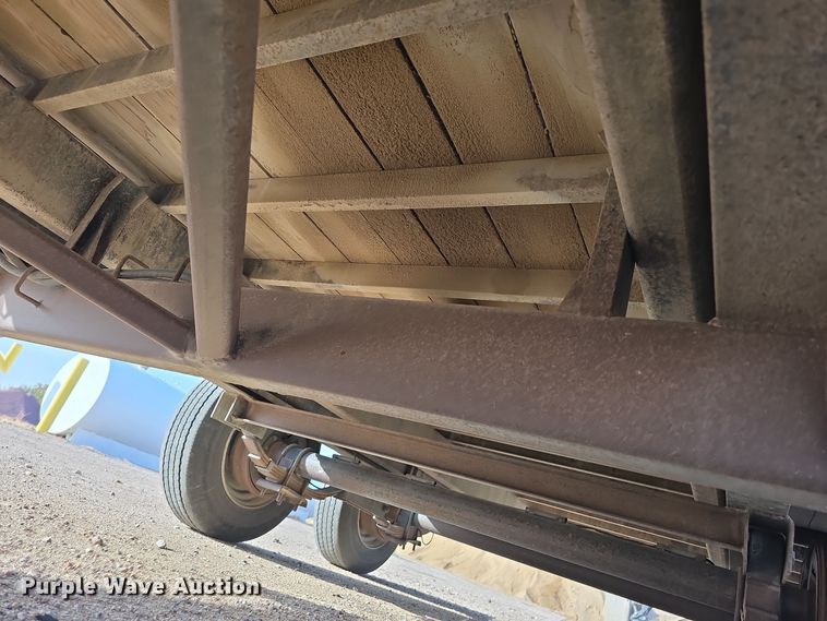 image for item DW3867 2017 Rice Trailer Company tilt deck equipment trailer