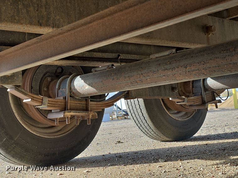 image for item DW3867 2017 Rice Trailer Company tilt deck equipment trailer