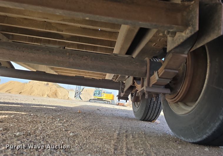 image for item DW3867 2017 Rice Trailer Company tilt deck equipment trailer