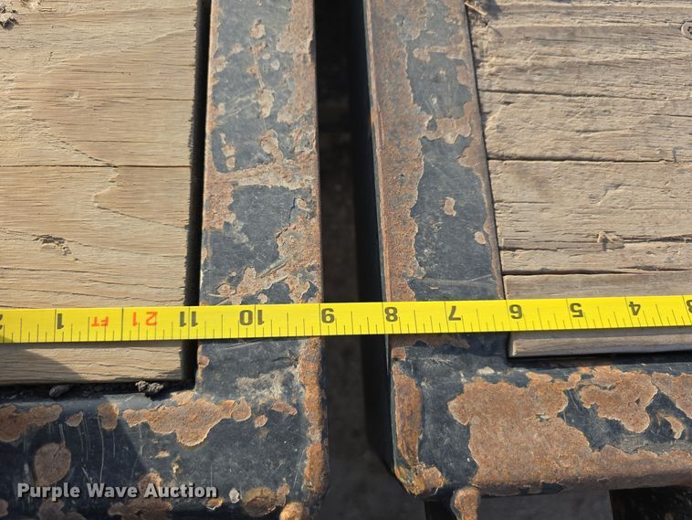 image for item DW3867 2017 Rice Trailer Company tilt deck equipment trailer