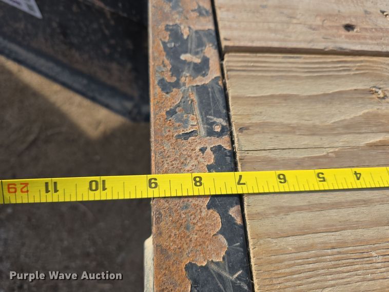 image for item DW3867 2017 Rice Trailer Company tilt deck equipment trailer