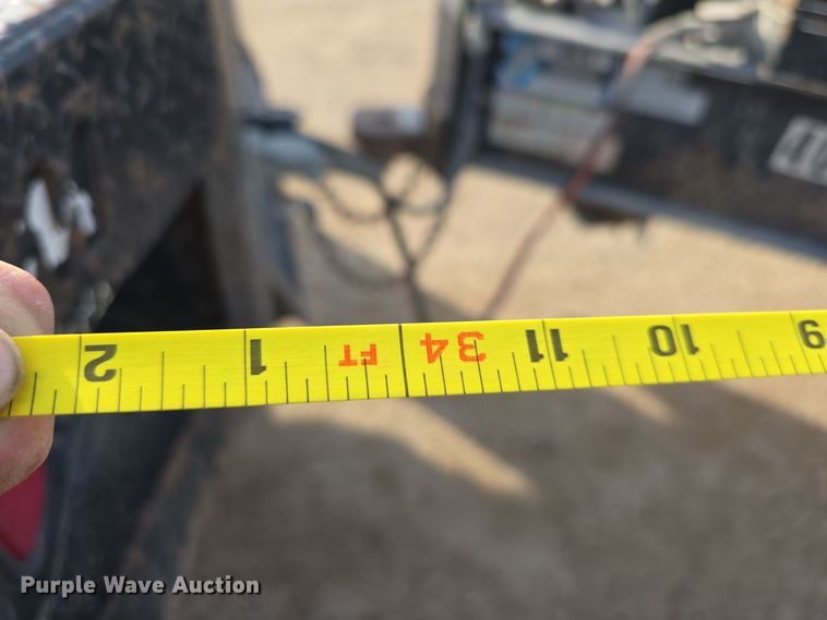 image for item DW3867 2017 Rice Trailer Company tilt deck equipment trailer