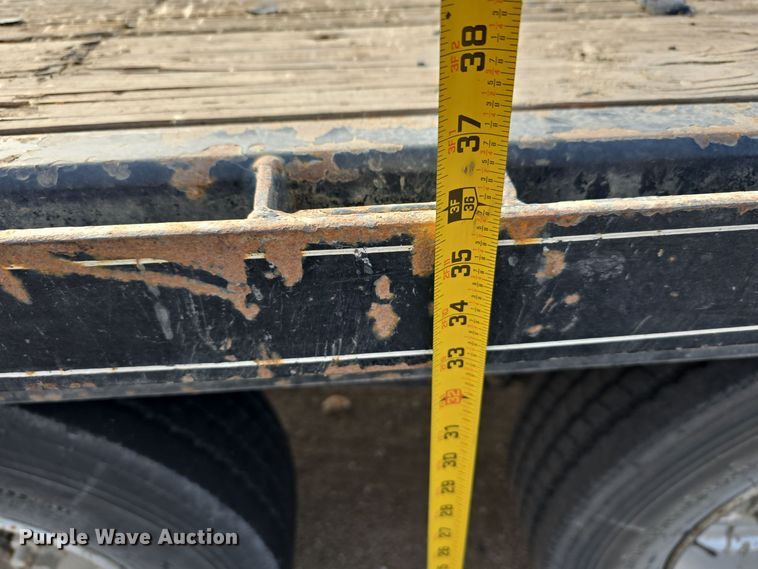 image for item DW3867 2017 Rice Trailer Company tilt deck equipment trailer