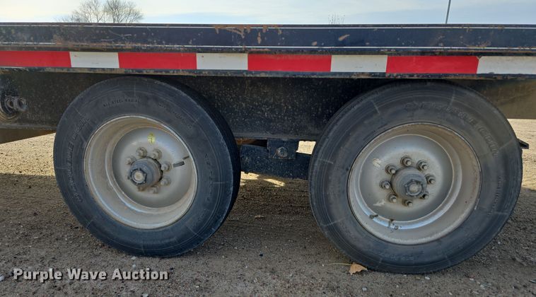 image for item DW3867 2017 Rice Trailer Company tilt deck equipment trailer