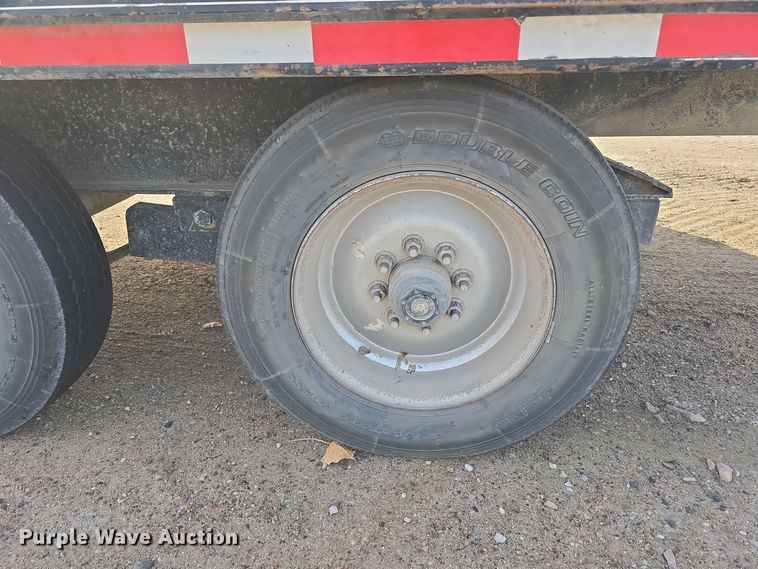 image for item DW3867 2017 Rice Trailer Company tilt deck equipment trailer