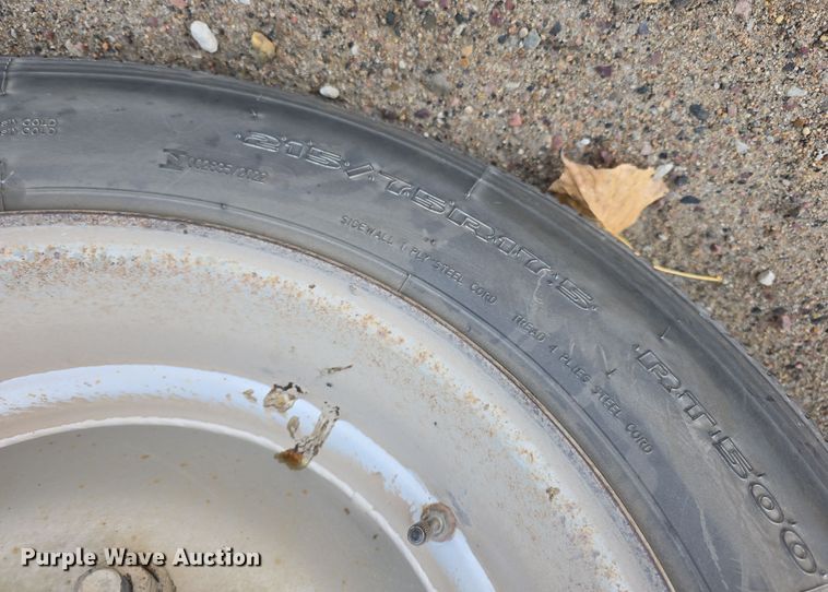 image for item DW3867 2017 Rice Trailer Company tilt deck equipment trailer