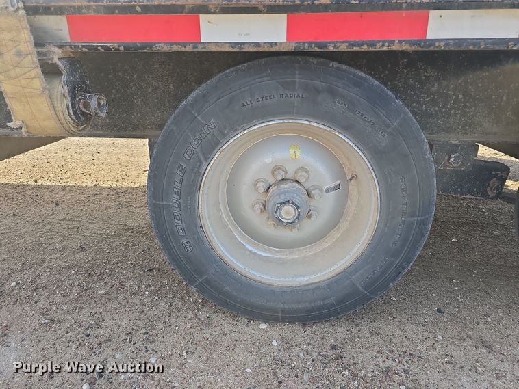 image for item DW3867 2017 Rice Trailer Company tilt deck equipment trailer