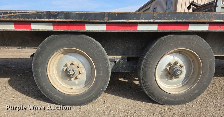 image for item DW3867 2017 Rice Trailer Company tilt deck equipment trailer