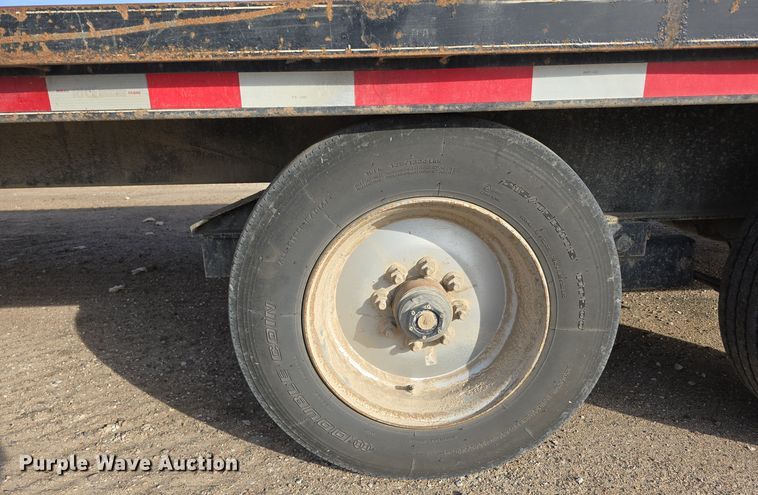 image for item DW3867 2017 Rice Trailer Company tilt deck equipment trailer