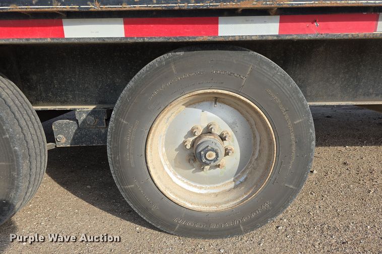 image for item DW3867 2017 Rice Trailer Company tilt deck equipment trailer