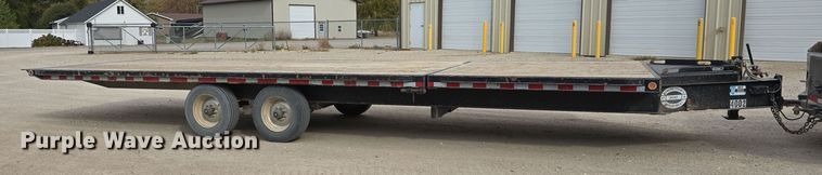image for item DW3881 2018 Rice Trailer Company tilt deck equipment trailer
