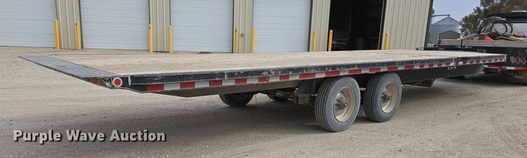 image for item DW3881 2018 Rice Trailer Company tilt deck equipment trailer
