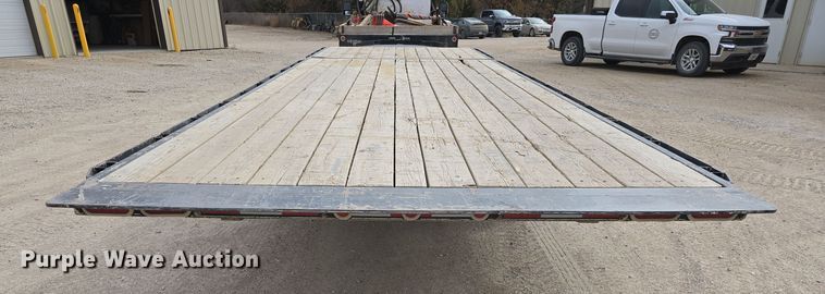 image for item DW3881 2018 Rice Trailer Company tilt deck equipment trailer