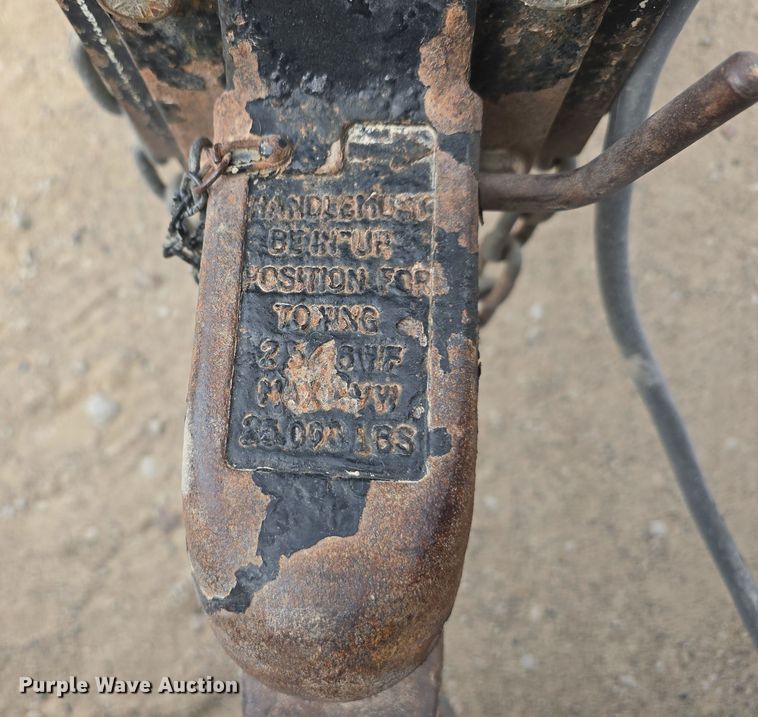 image for item DW3881 2018 Rice Trailer Company tilt deck equipment trailer