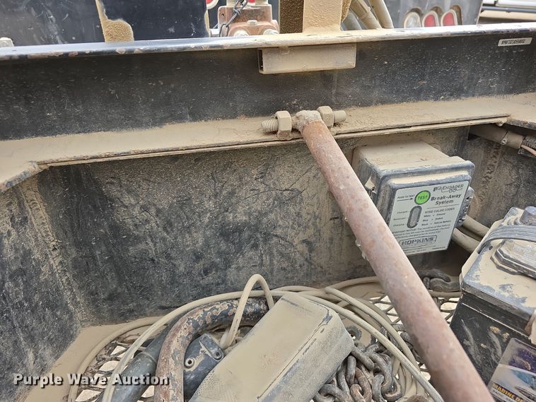 image for item DW3881 2018 Rice Trailer Company tilt deck equipment trailer