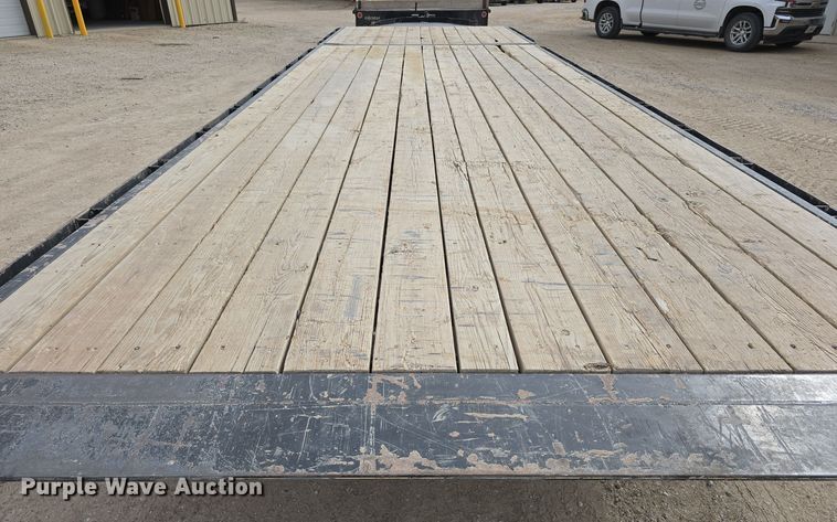 image for item DW3881 2018 Rice Trailer Company tilt deck equipment trailer