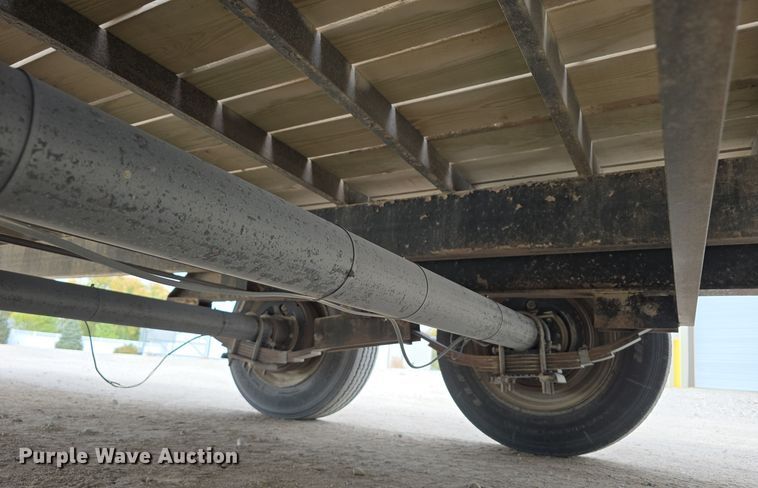 image for item DW3881 2018 Rice Trailer Company tilt deck equipment trailer