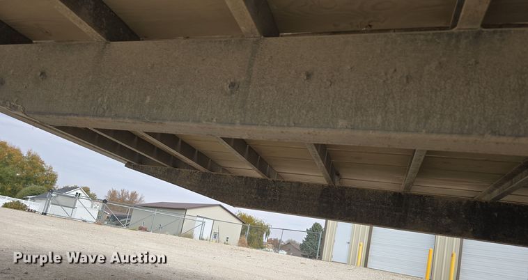 image for item DW3881 2018 Rice Trailer Company tilt deck equipment trailer