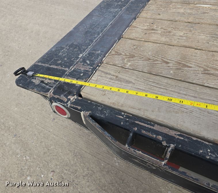 image for item DW3881 2018 Rice Trailer Company tilt deck equipment trailer