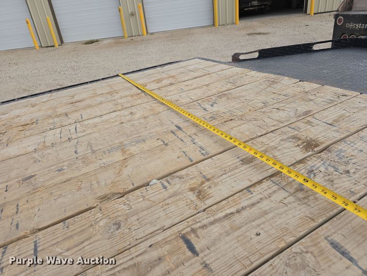 image for item DW3881 2018 Rice Trailer Company tilt deck equipment trailer