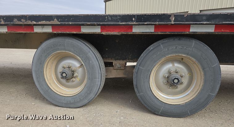 image for item DW3881 2018 Rice Trailer Company tilt deck equipment trailer