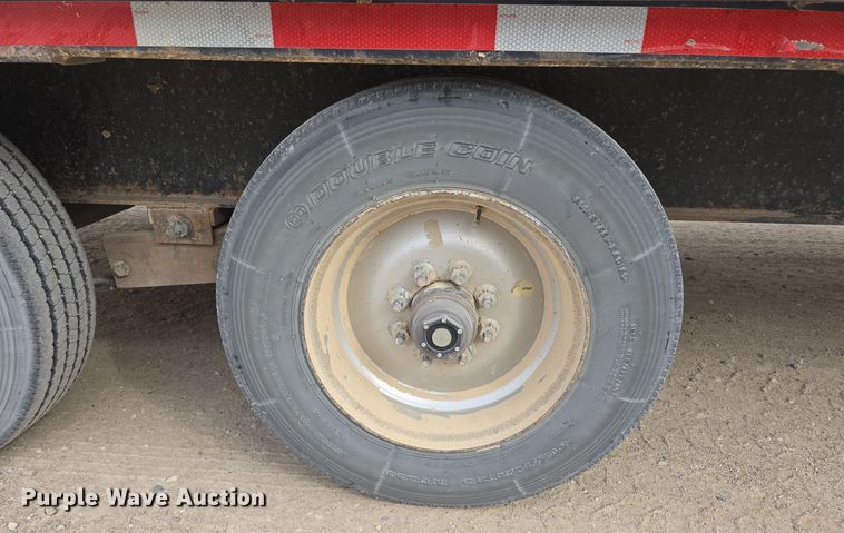 image for item DW3881 2018 Rice Trailer Company tilt deck equipment trailer