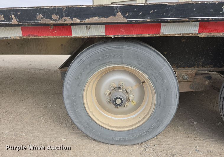 image for item DW3881 2018 Rice Trailer Company tilt deck equipment trailer