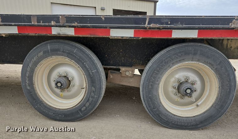 image for item DW3881 2018 Rice Trailer Company tilt deck equipment trailer