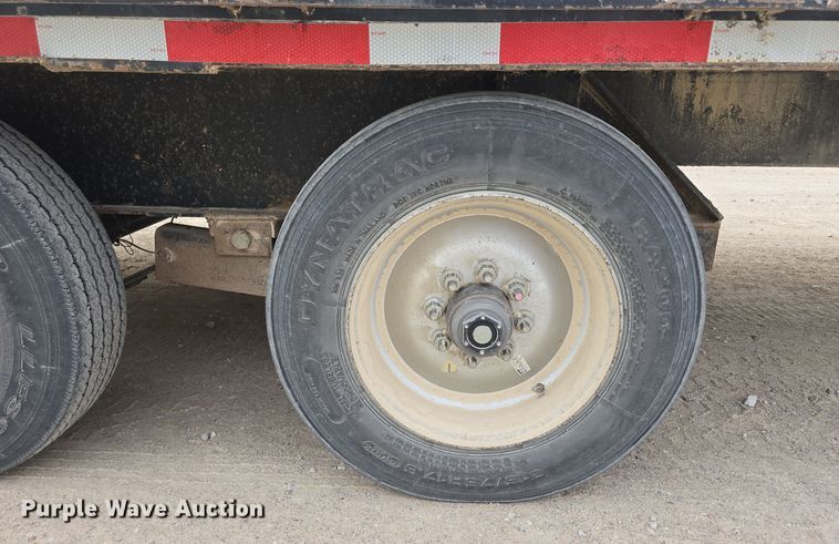 image for item DW3881 2018 Rice Trailer Company tilt deck equipment trailer