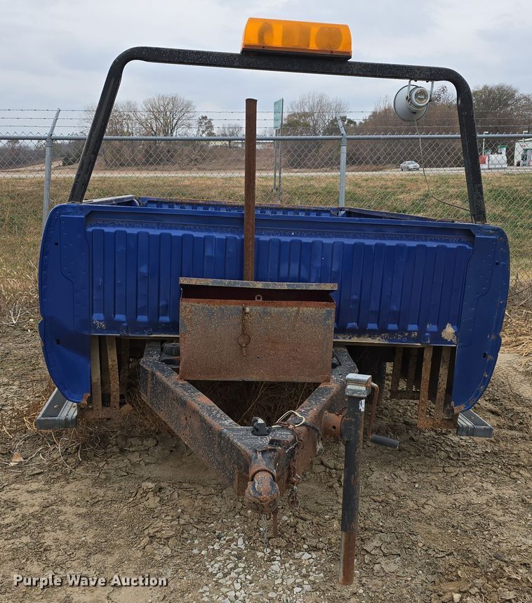image for item DW3883 Shop built utility trailer