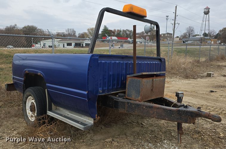 image for item DW3883 Shop built utility trailer