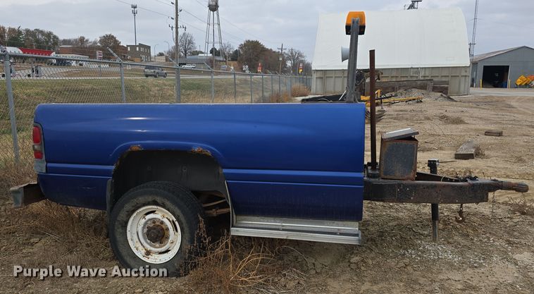 image for item DW3883 Shop built utility trailer