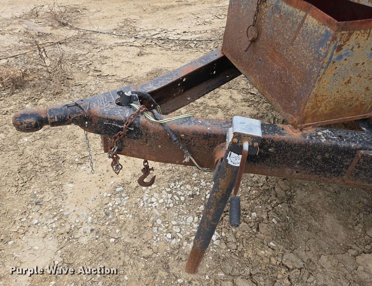 image for item DW3883 Shop built utility trailer