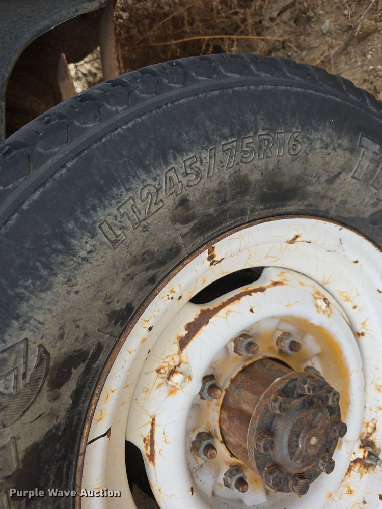 image for item DW3883 Shop built utility trailer