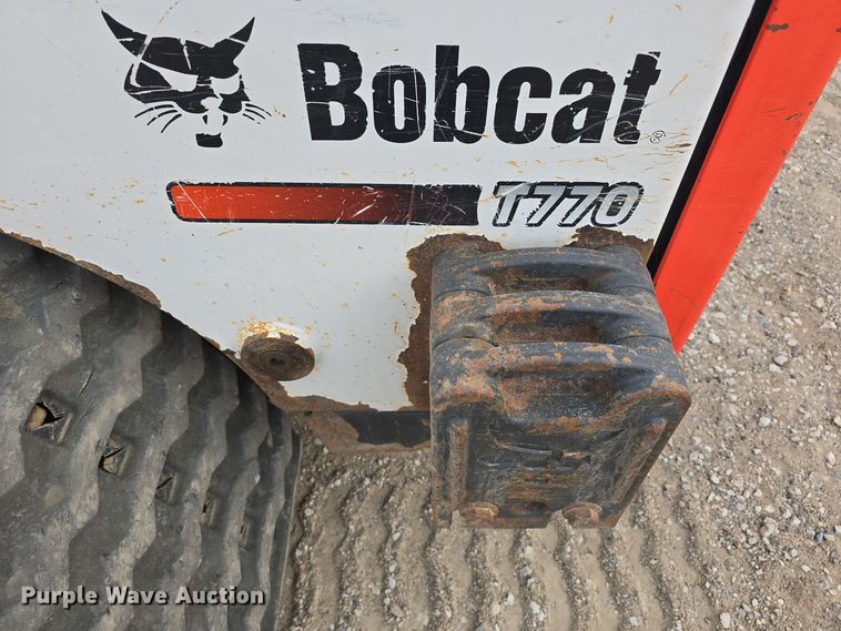 image for item DW3887 2017 Bobcat T770 skid steer loader