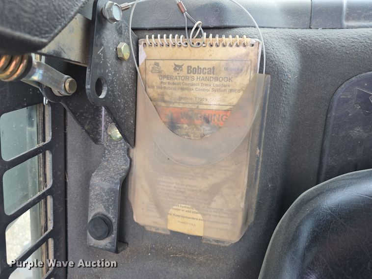 image for item DW3887 2017 Bobcat T770 skid steer loader