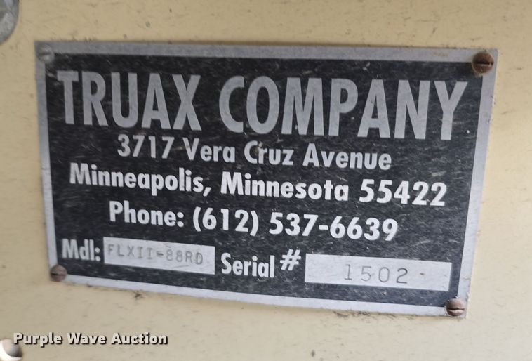 image for item DW3889 Truax Company FLXII-88RD grain drill