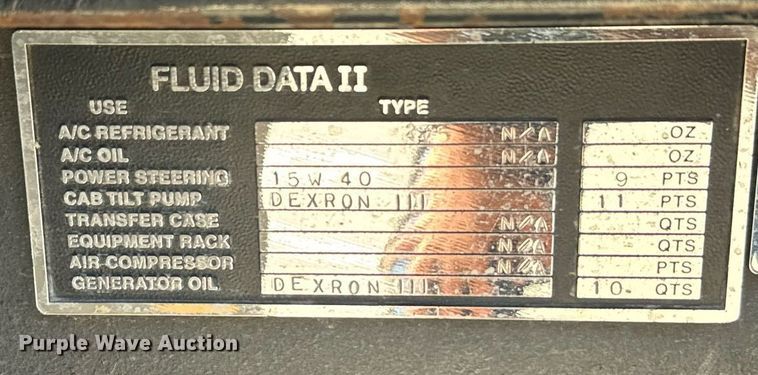 image for item DX3669 1997 HME pumper fire truck