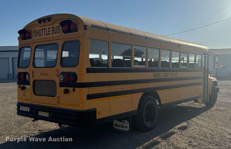 image for item DX3710 1998 Chevrolet B7 Bluebird school bus