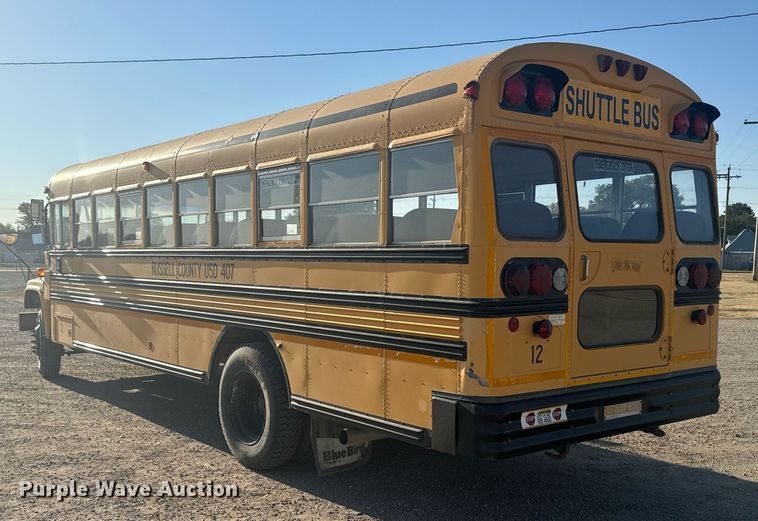 image for item DX3710 1998 Chevrolet B7 Bluebird school bus
