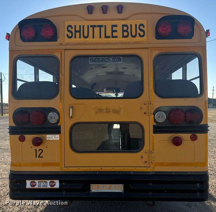image for item DX3710 1998 Chevrolet B7 Bluebird school bus
