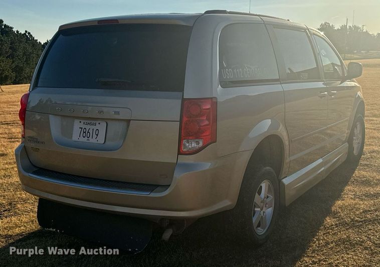 image for item DX3716 2012 Dodge Grand Caravan handicap accessible van
